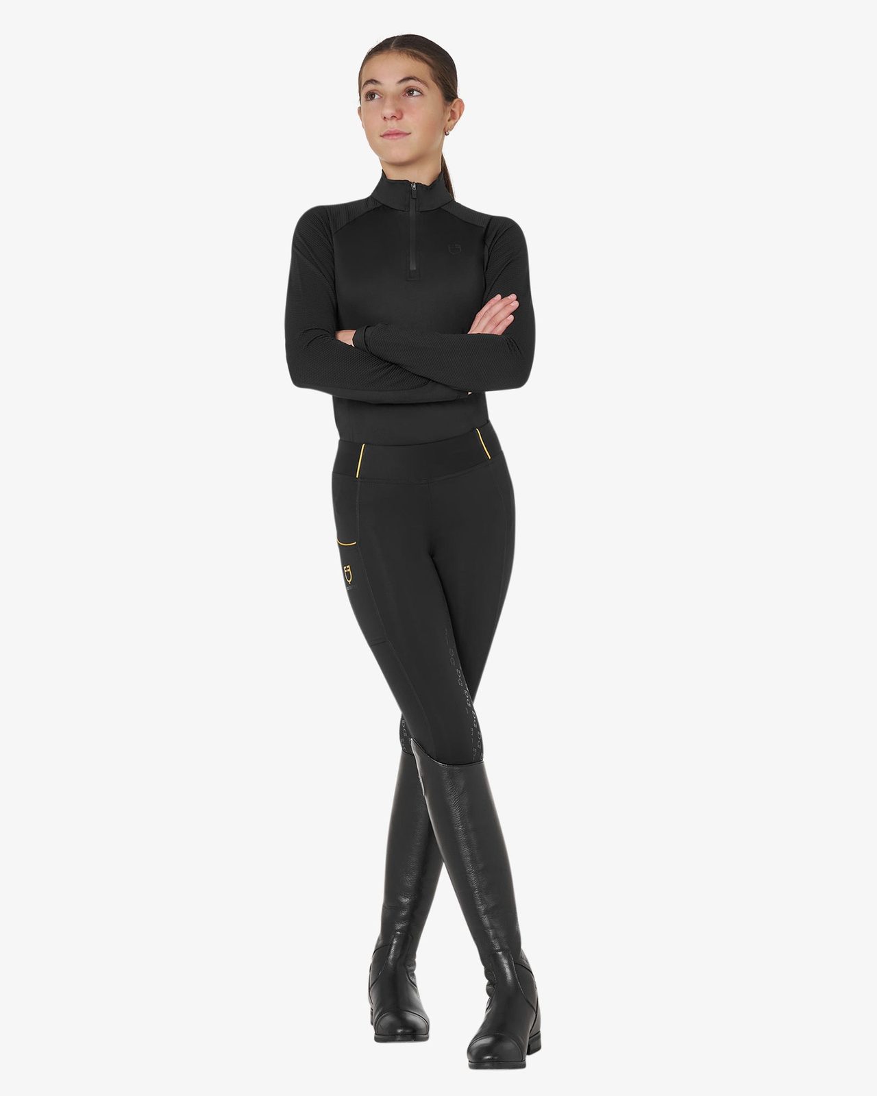 Kids' unisex base layer in technical fabric