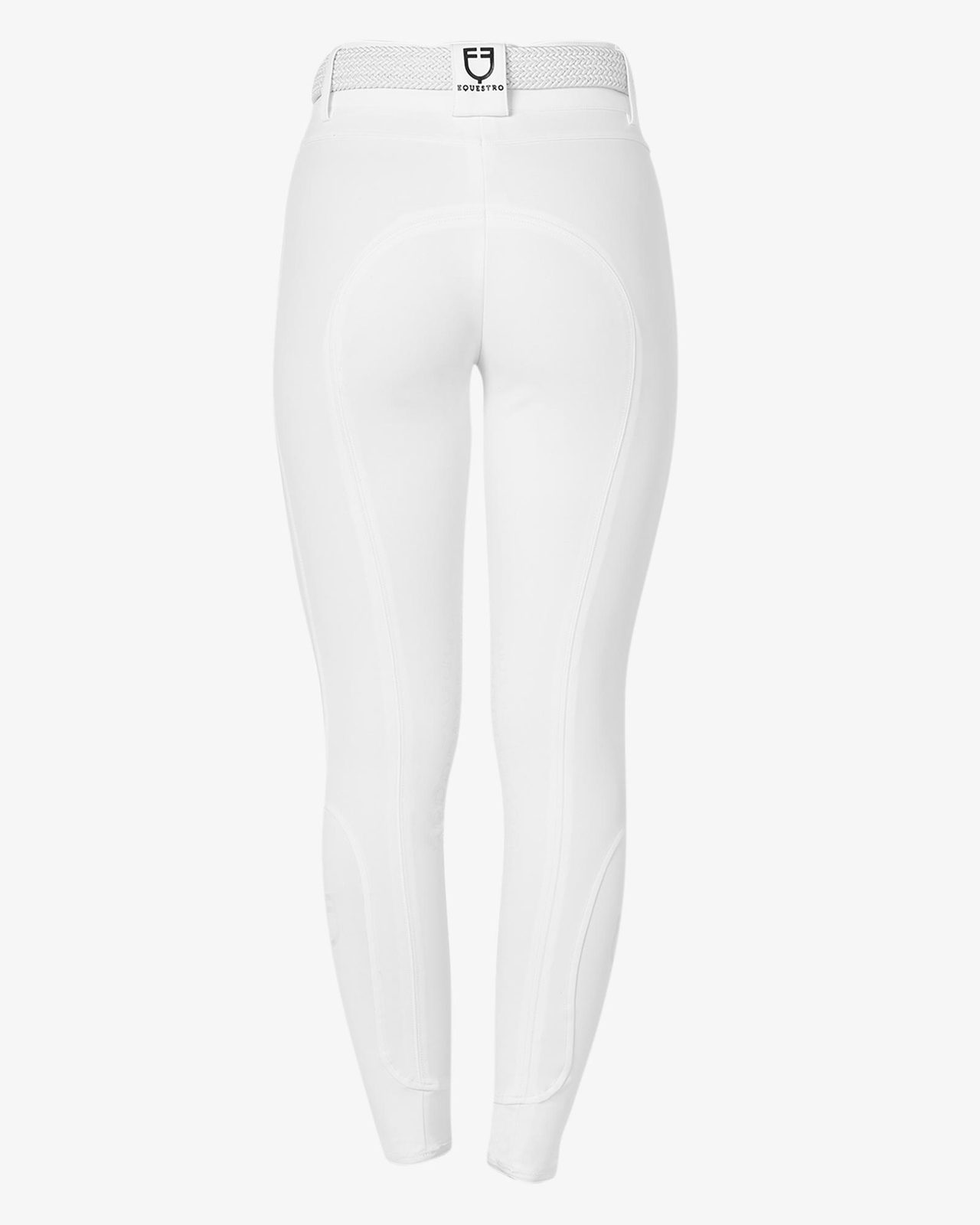 Pantaloni donna a vita alta con grip ginocchio