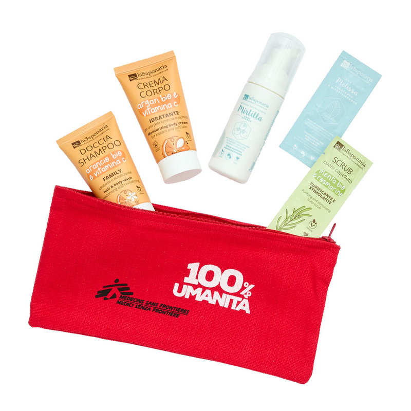 Kit regalo prodotti da viaggio
