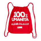 Zainetto rosso 100% Umanità