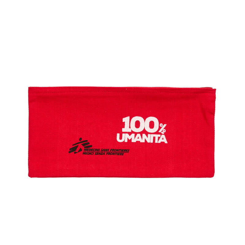 Astuccio rosso 100% Umanità