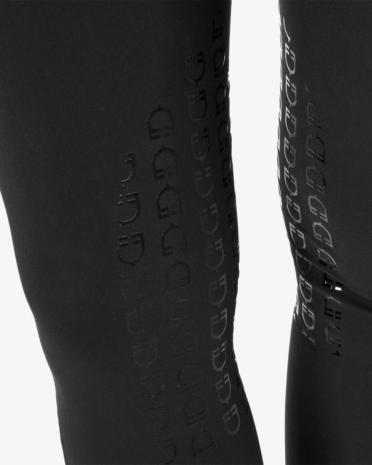 Pantaloni donna a vita alta con grip ginocchio