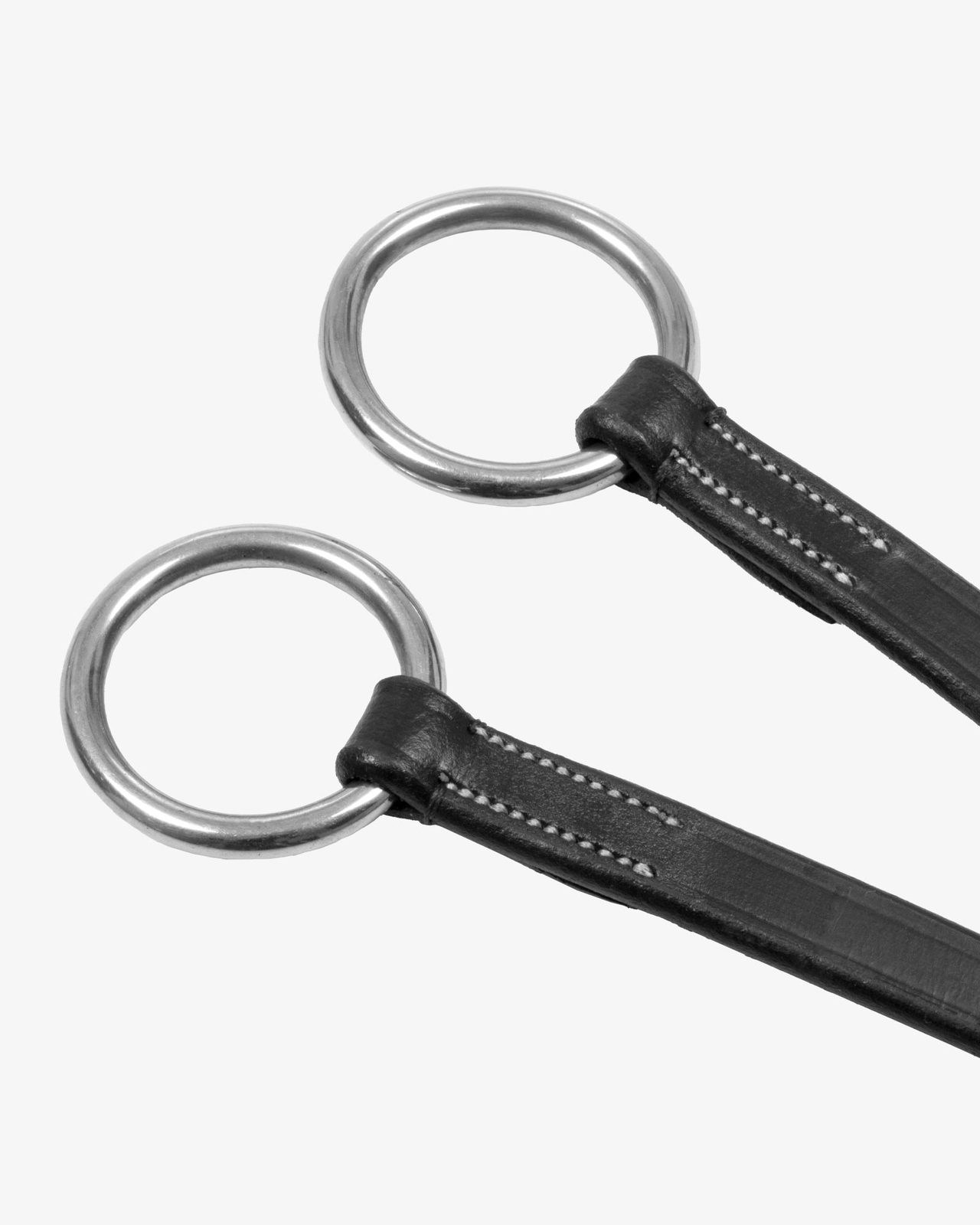 Leather collier martingale