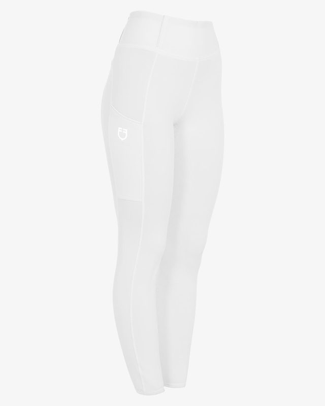 Leggings da bambina con fodera in pile