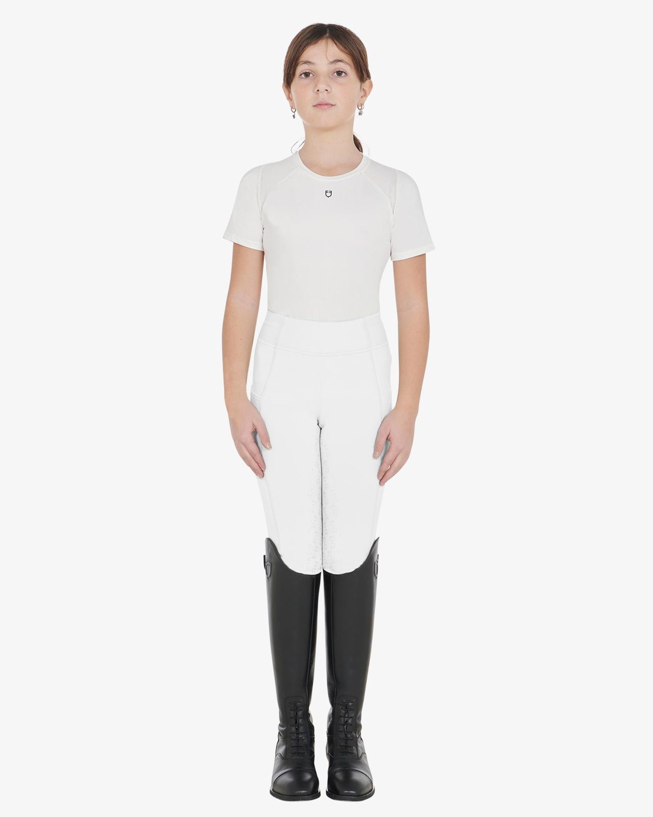 Girls' fleece lining leggings