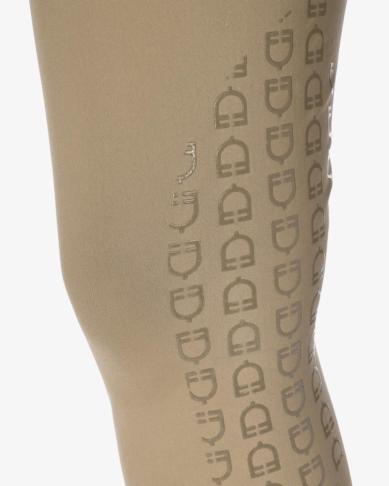 Pantaloni donna a vita alta con grip ginocchio