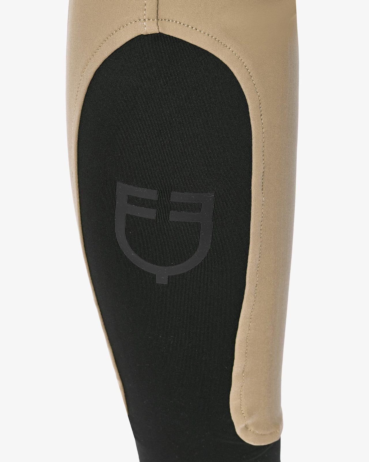Pantaloni donna a vita alta con grip ginocchio
