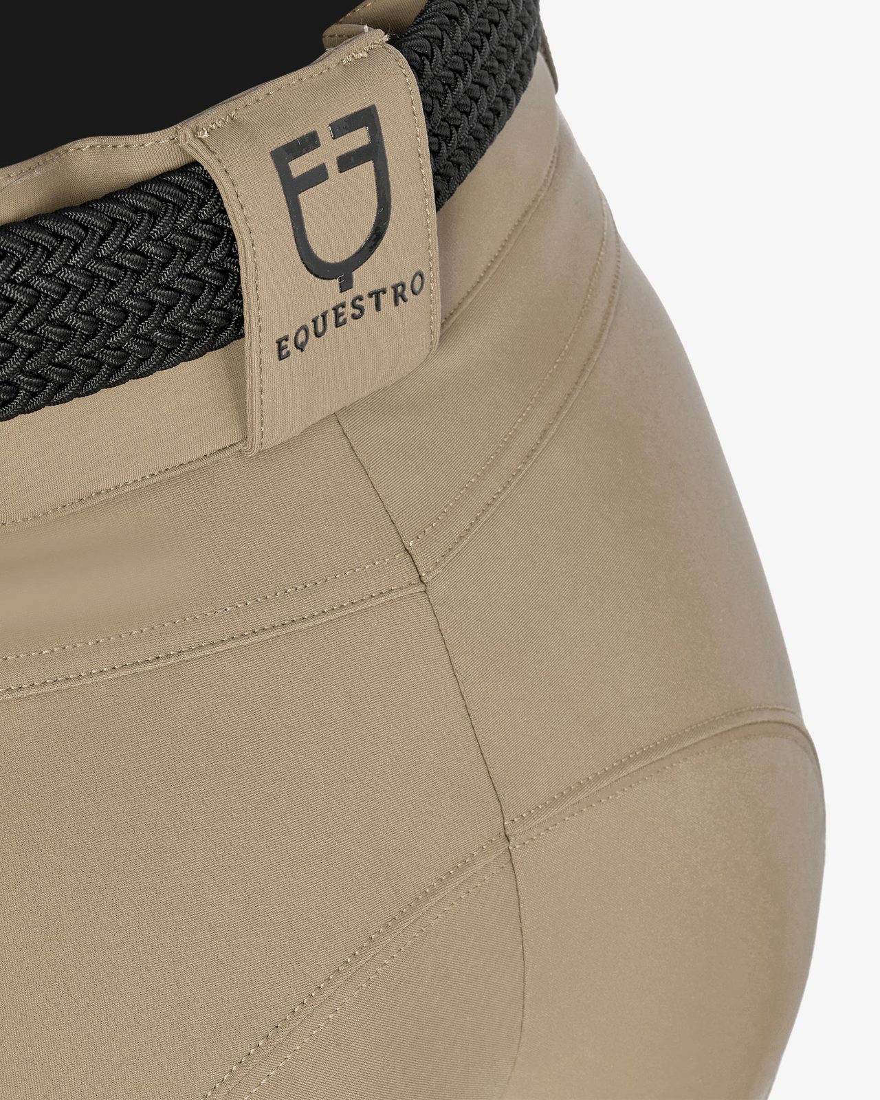 Pantaloni donna a vita alta con grip ginocchio