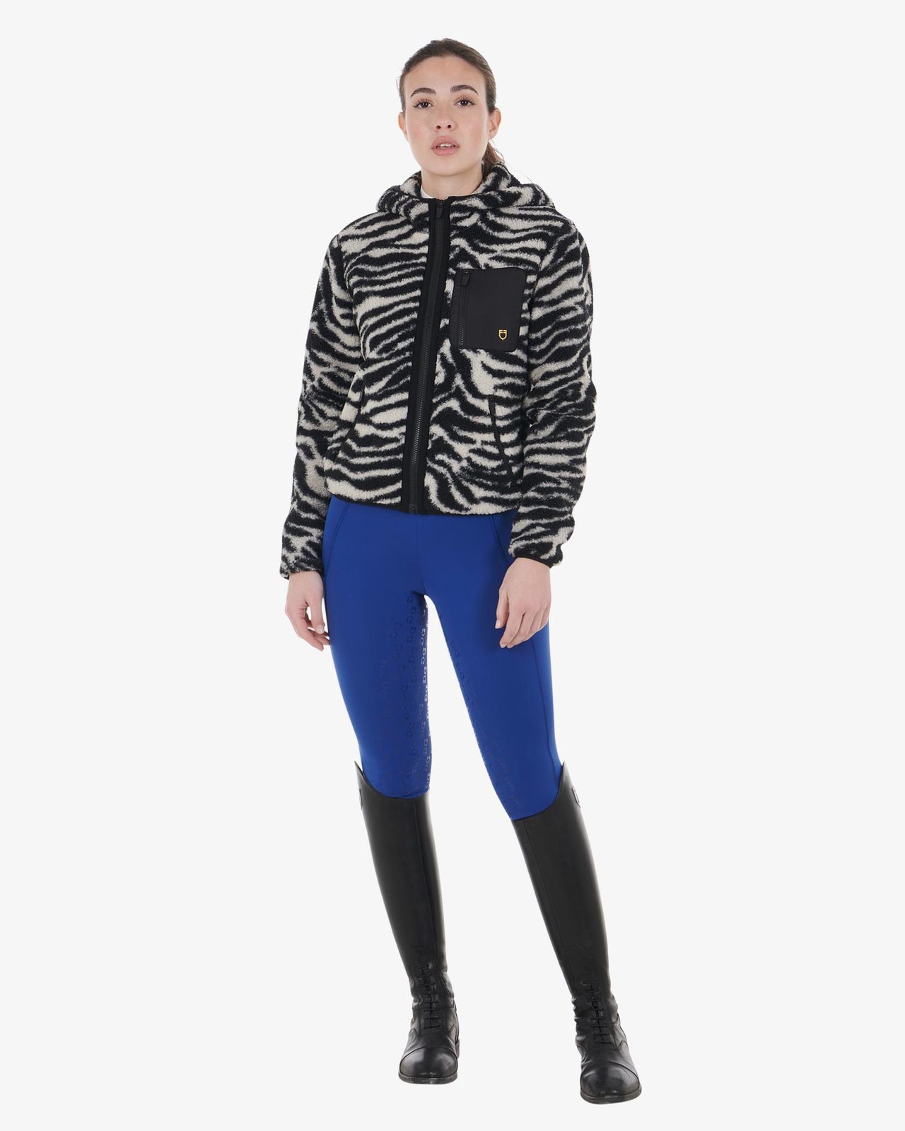 Leggings da donna con fodera in pile