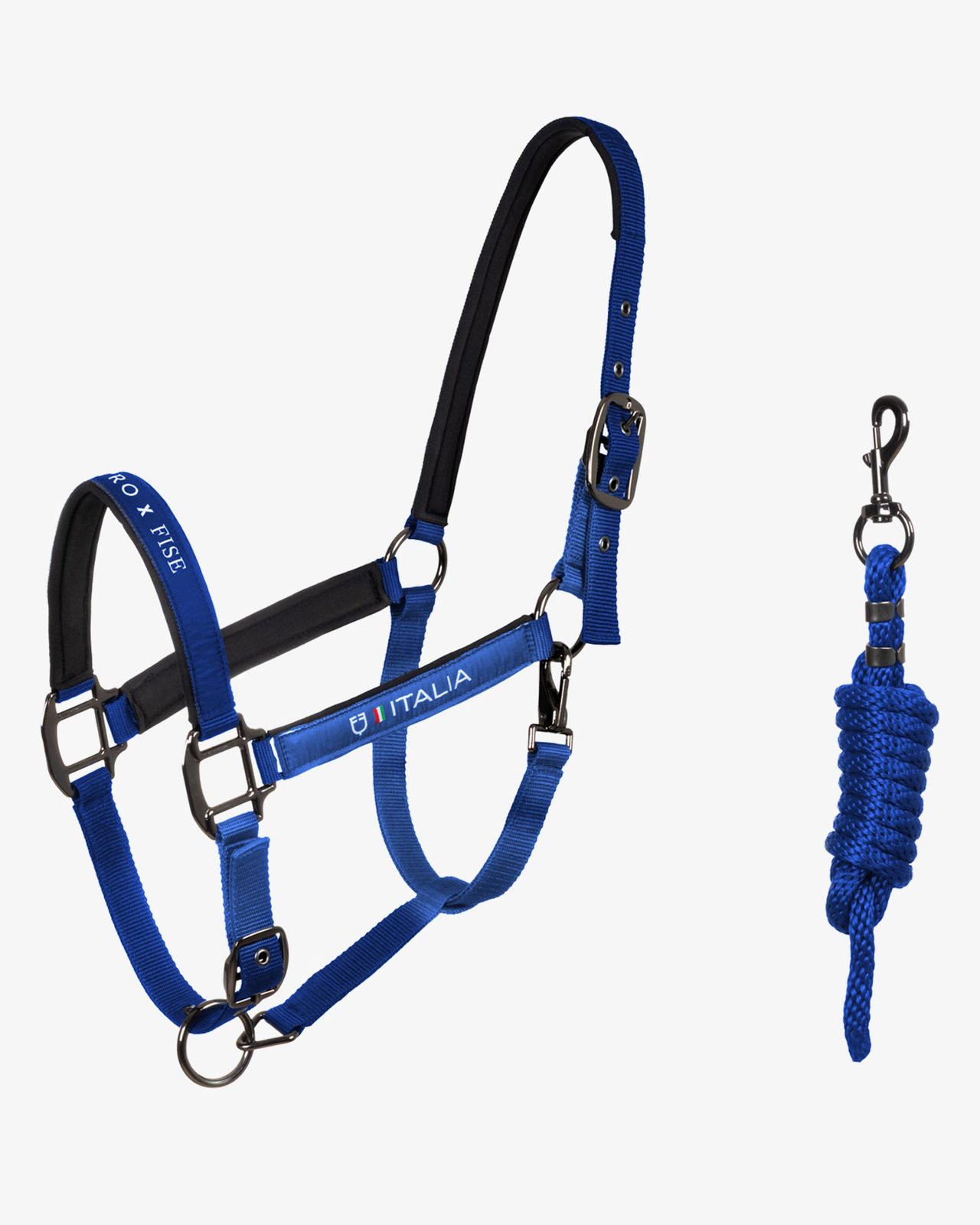 Padded halter double adjustment Equestro X FISE