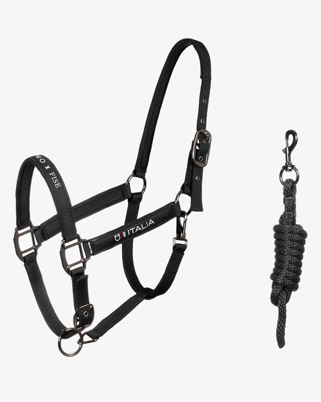 Padded halter double adjustment Equestro X FISE
