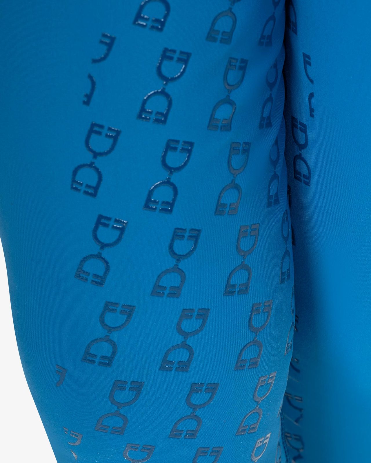 Girls' slim fit grip leggings with logo