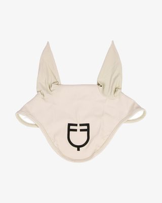 Fly veil stretch technical fabric with logo
