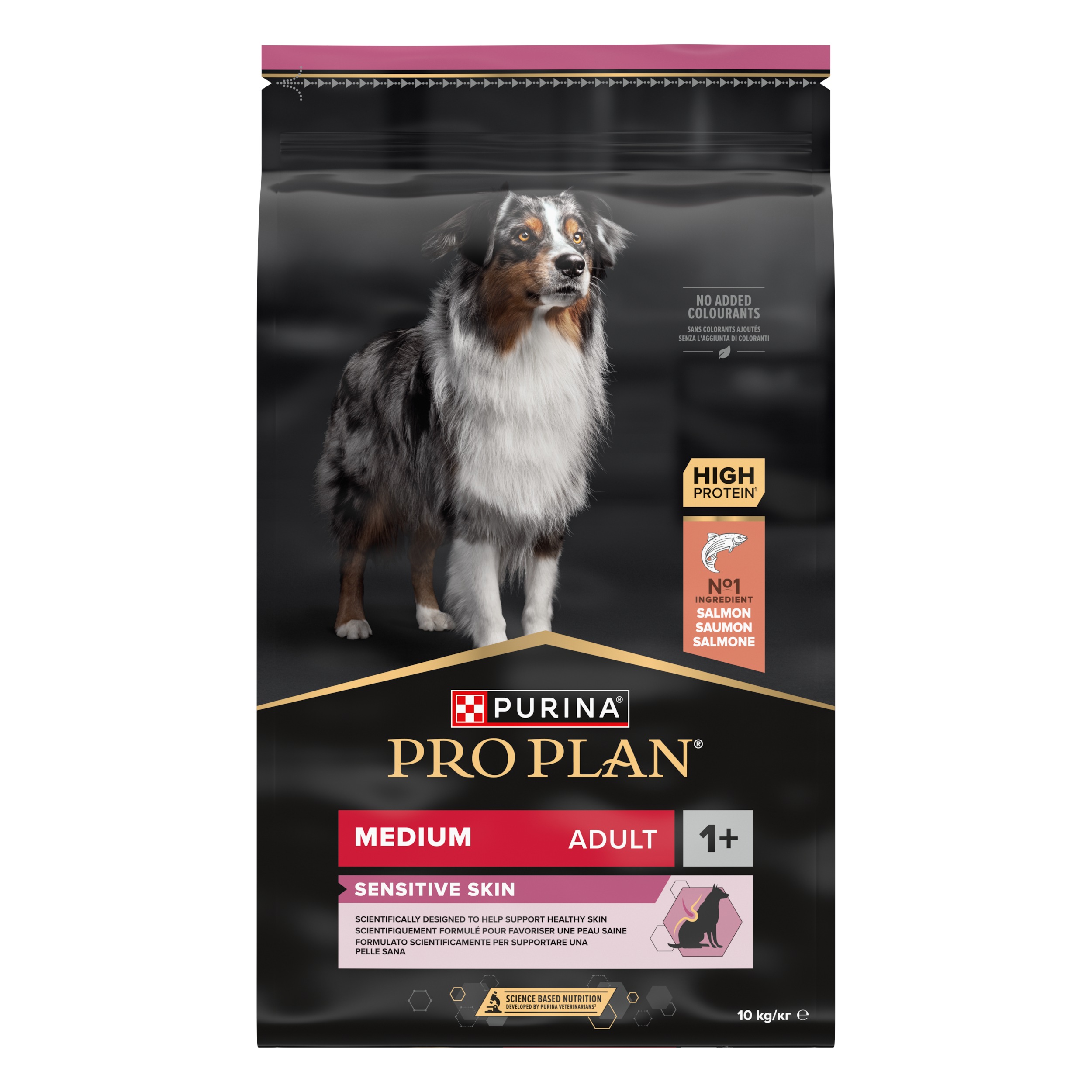 Purina Pro Plan MEDIUM Adult Sensitive Skin Salmone 10Kg

