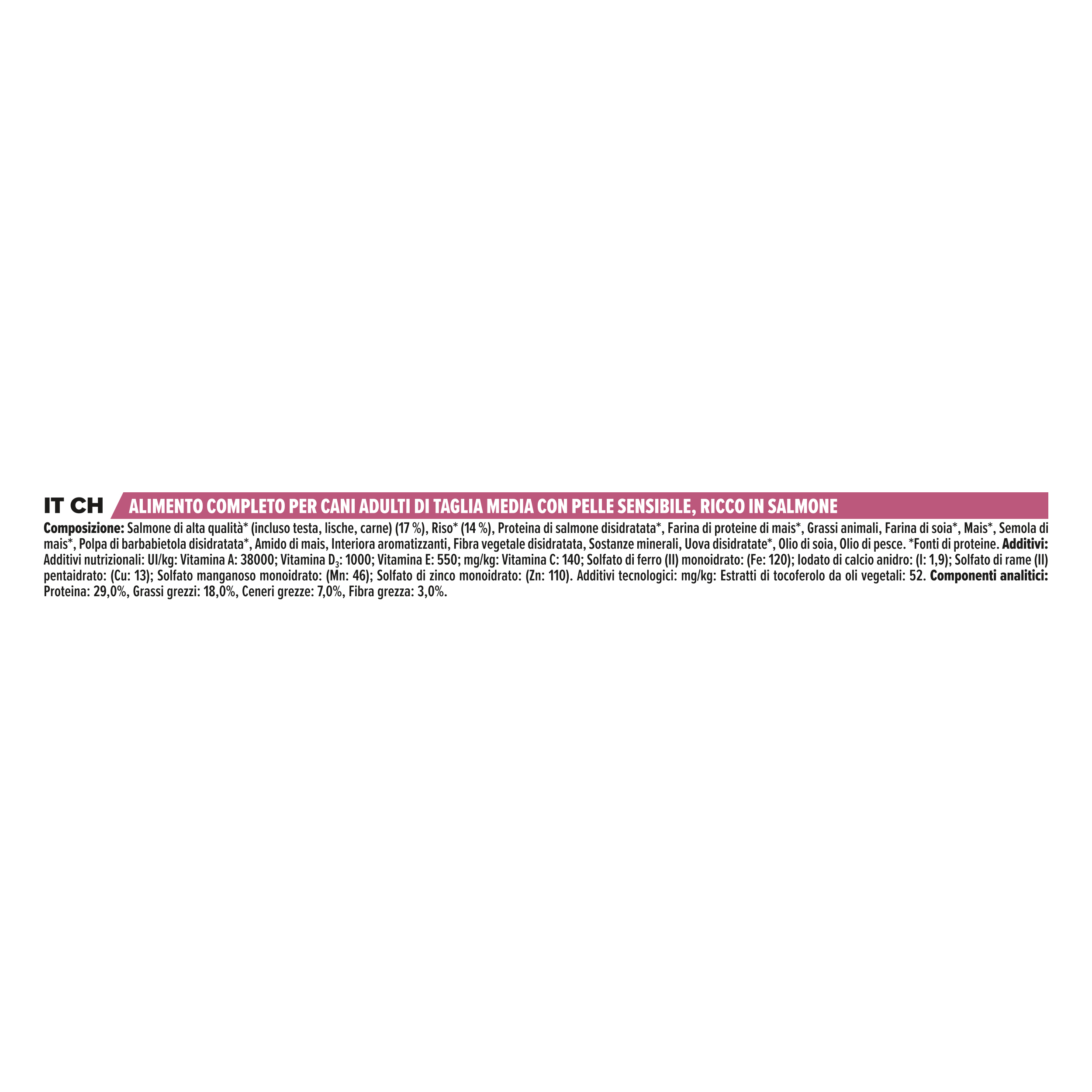 Purina Pro Plan MEDIUM Adult Sensitive Skin Salmone 10Kg

