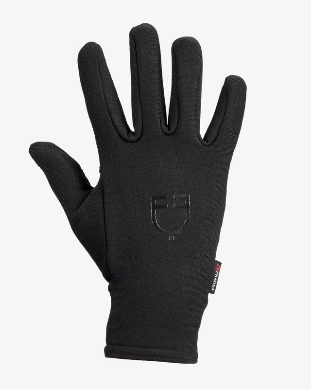 Unisex Polartec Stretch Pro gloves with fleece lining