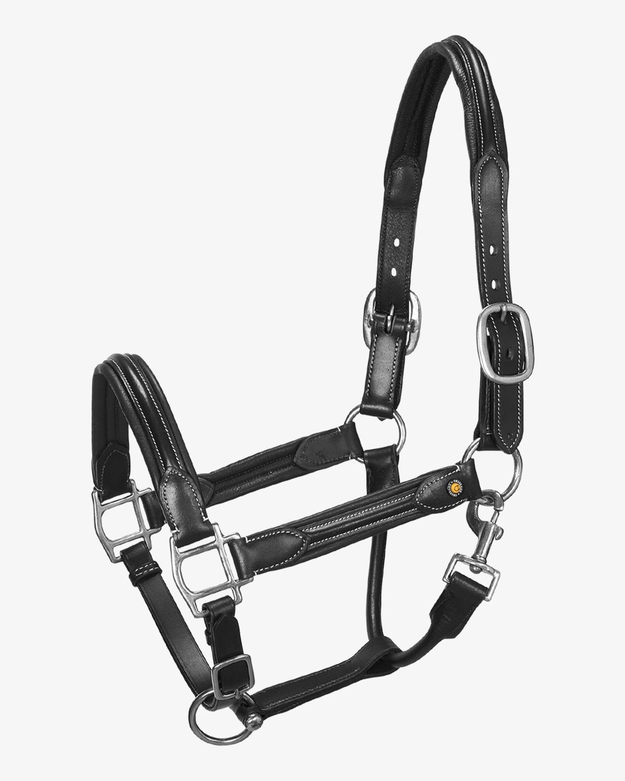 Soft leather halter with durable buckles NEW