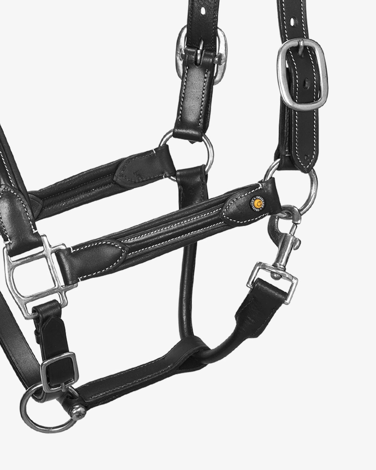 Soft leather halter with durable buckles NEW