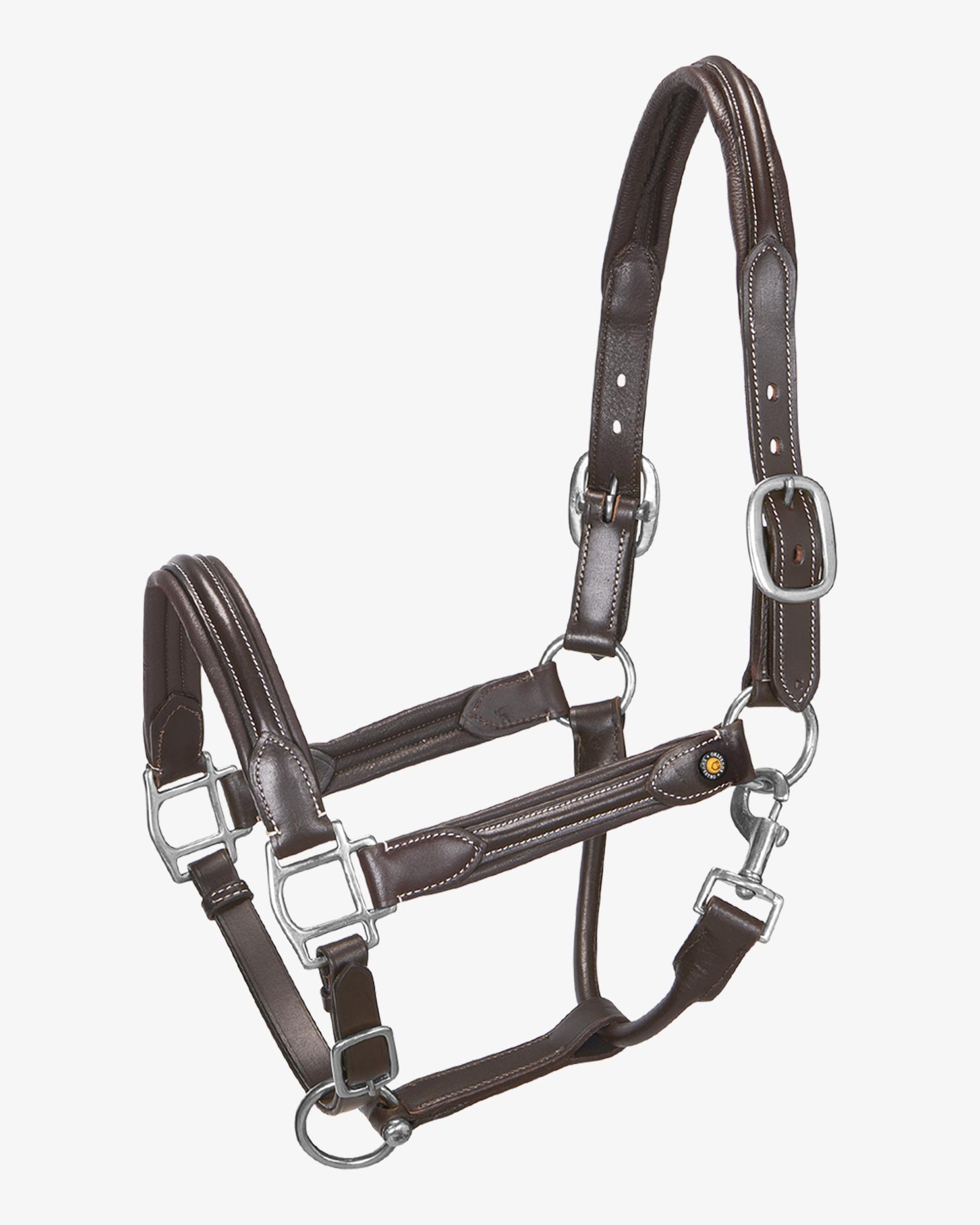 Soft leather halter with durable buckles NEW