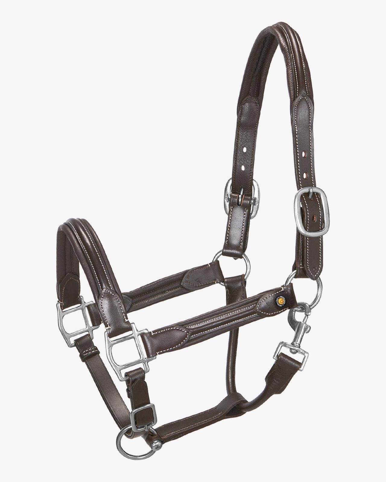 Soft leather halter with durable buckles NEW