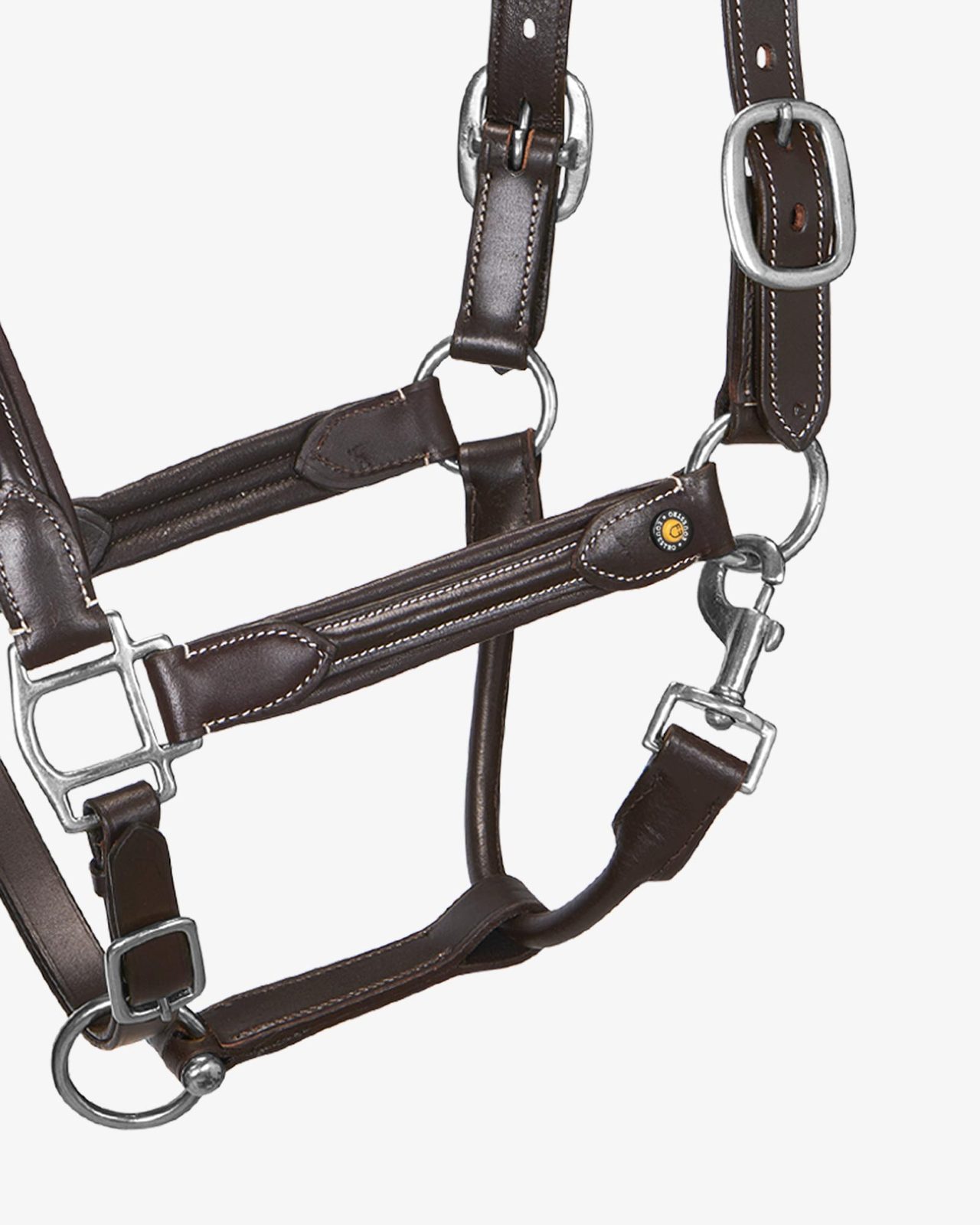 Soft leather halter with durable buckles NEW