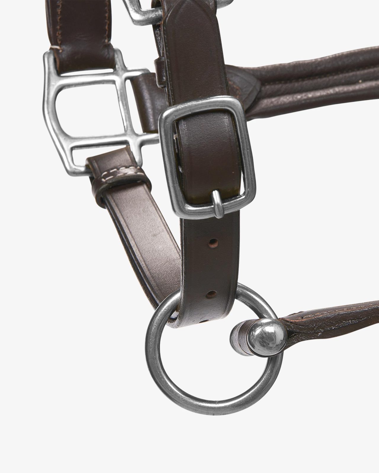 Soft leather halter with durable buckles NEW