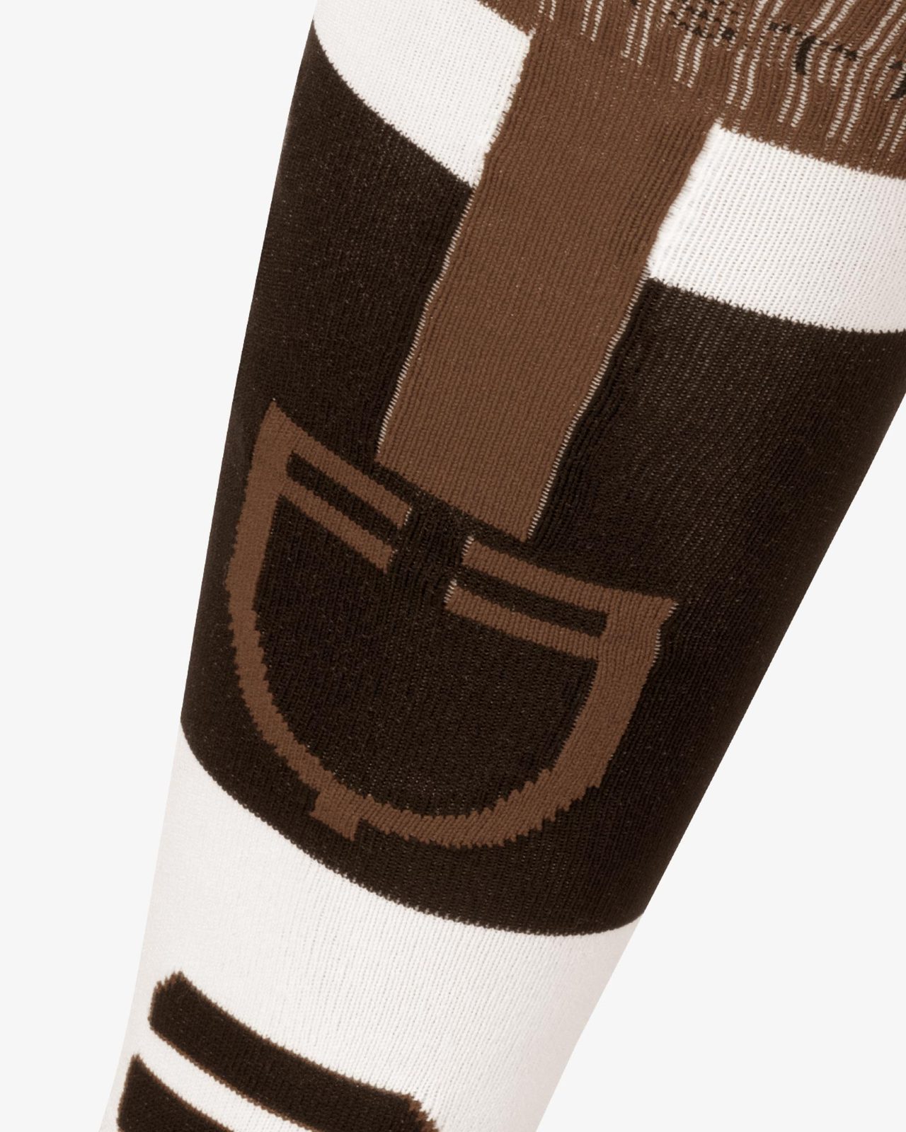 Sock in technical and breathable fabric with logo