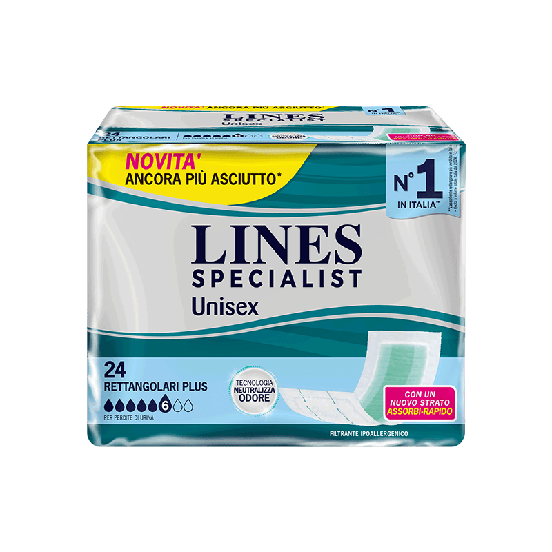 Pannolone Rettangolare Unisex Plus
