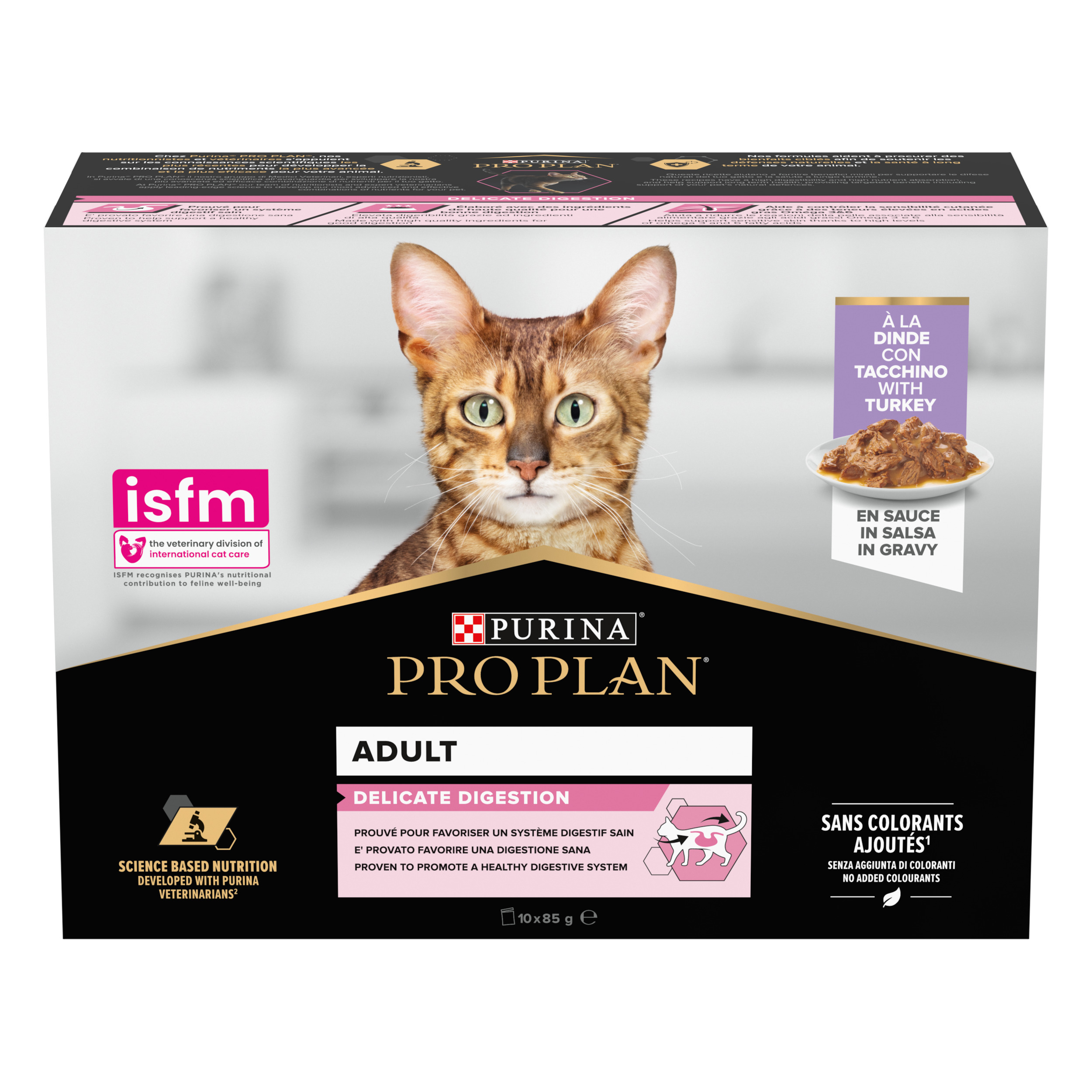 PURINA PRO PLAN Adult Delicate Digestion con Tacchino in salsa