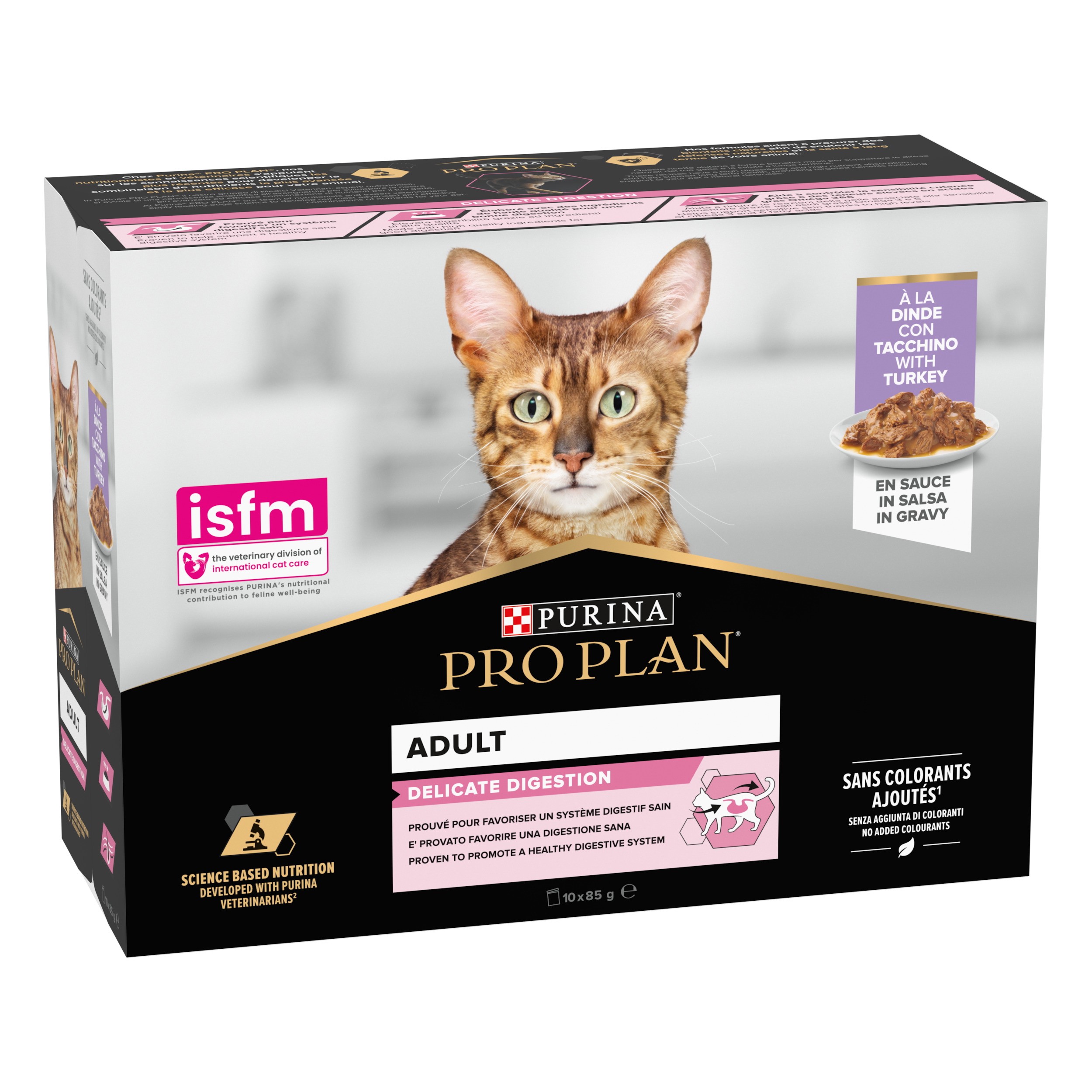 PURINA PRO PLAN Adult Delicate Digestion con Tacchino in salsa