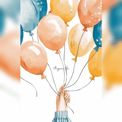 Biglietto virtuale Solidale Compleanno – Palloncini di Buon Augurio