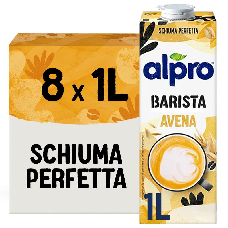 ALPRO BARISTA Bevanda Vegetale all'Avena 8x1l