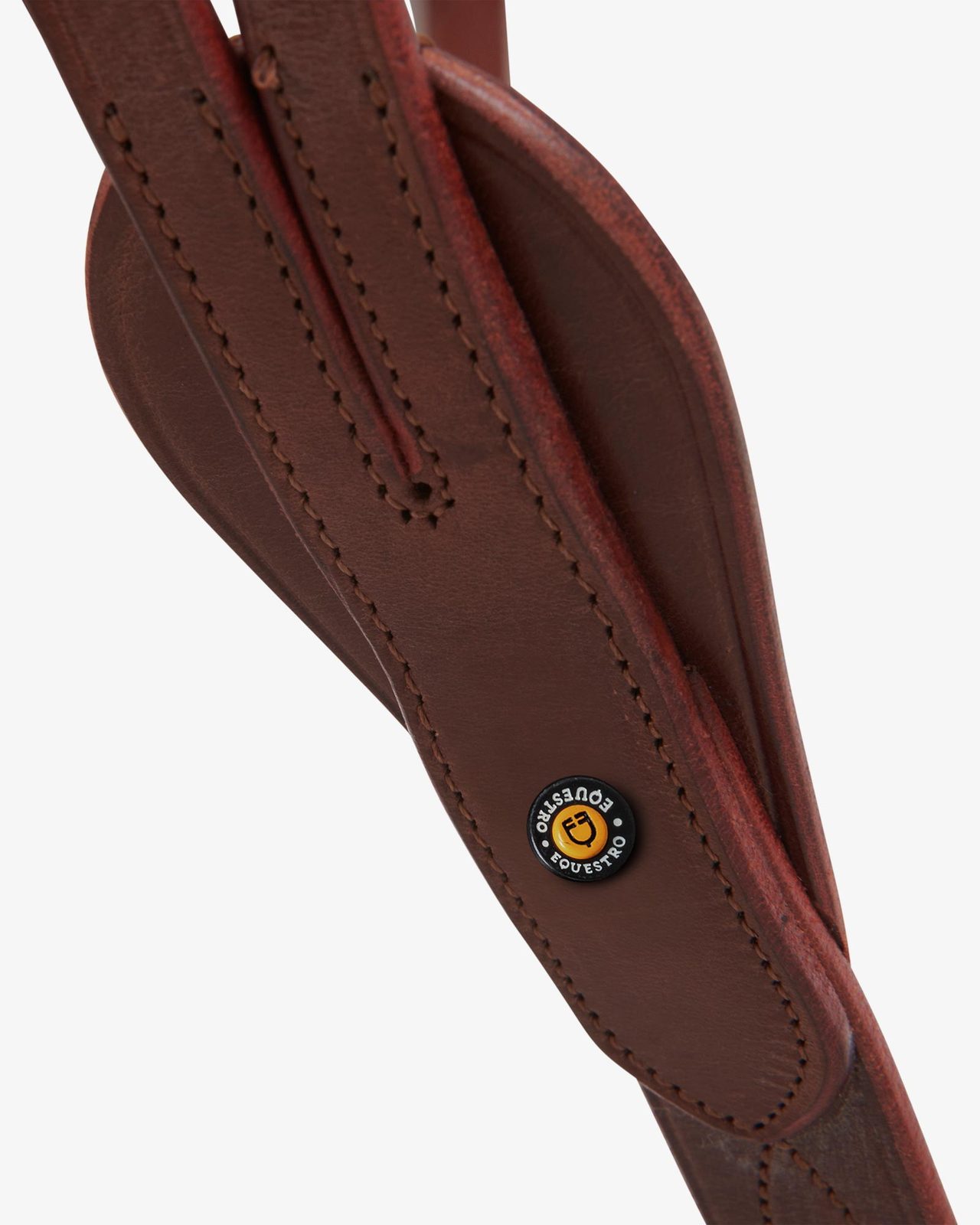 Leather adjustable buckle collier martingale
