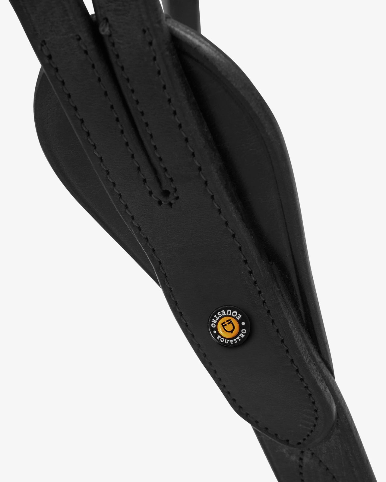 Leather adjustable buckle collier martingale