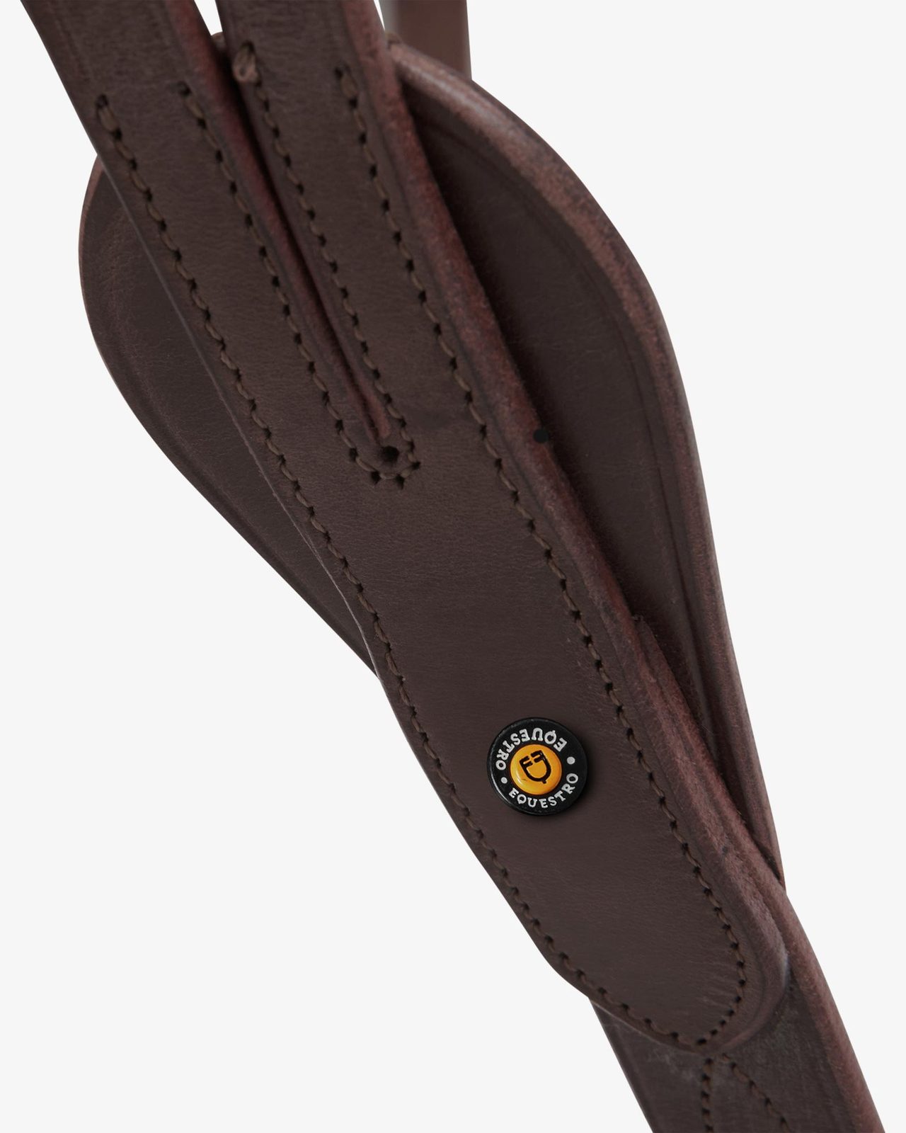 Leather adjustable buckle collier martingale