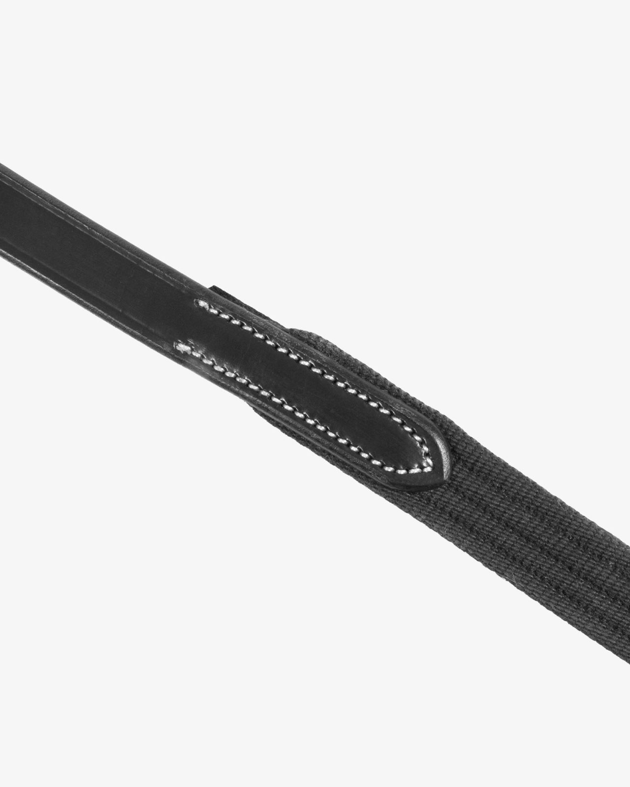Sioux Leather Reins with Webbing Strap