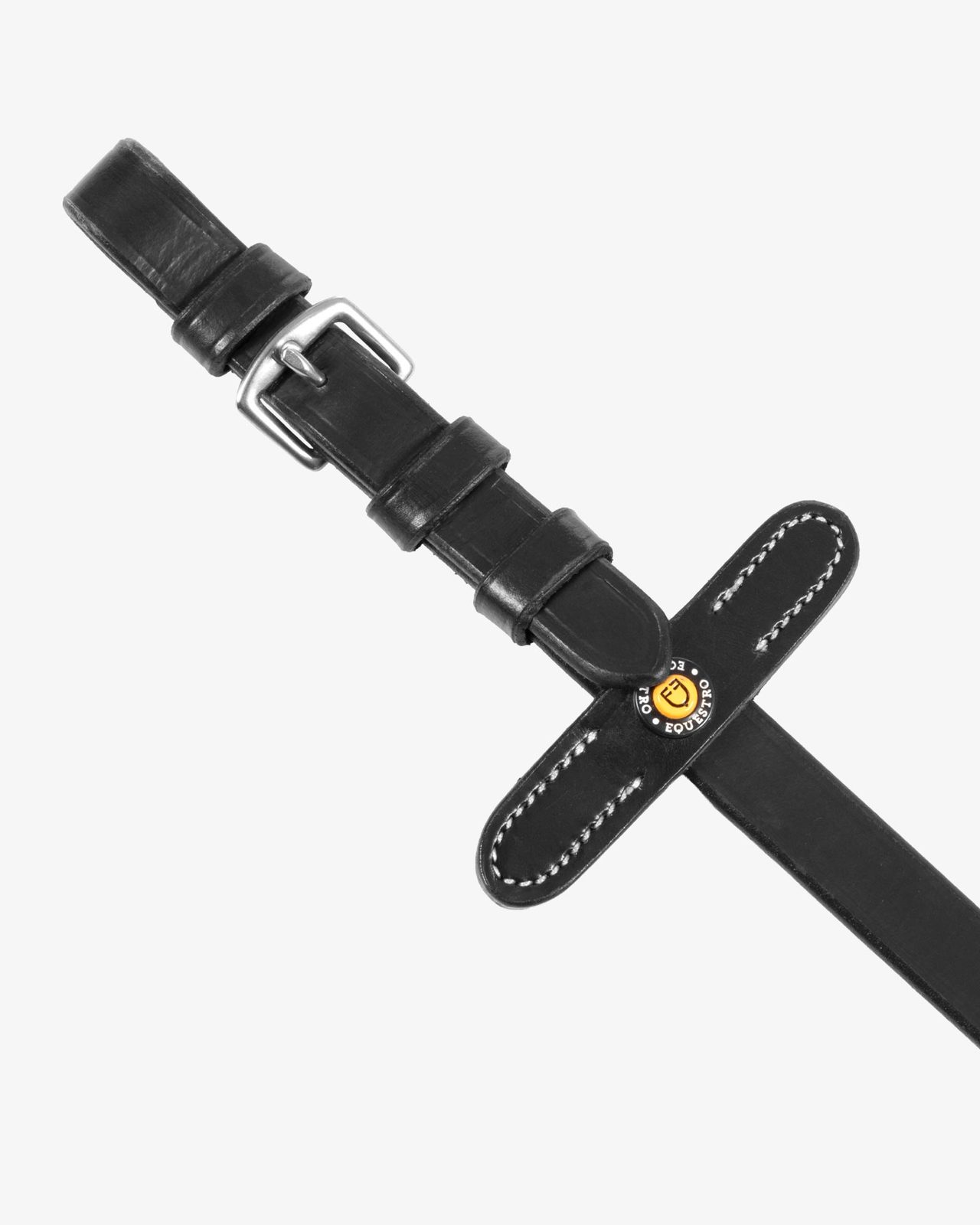 Sioux Leather Reins with Webbing Strap