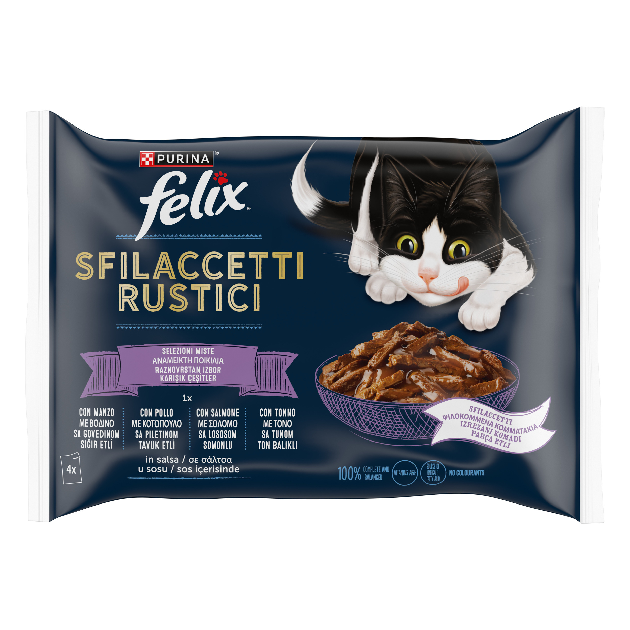 FELIX® Sfilaccetti Rustici - Selezioni Miste con Manzo, Pollo, Tonno, Salmone - 2022
