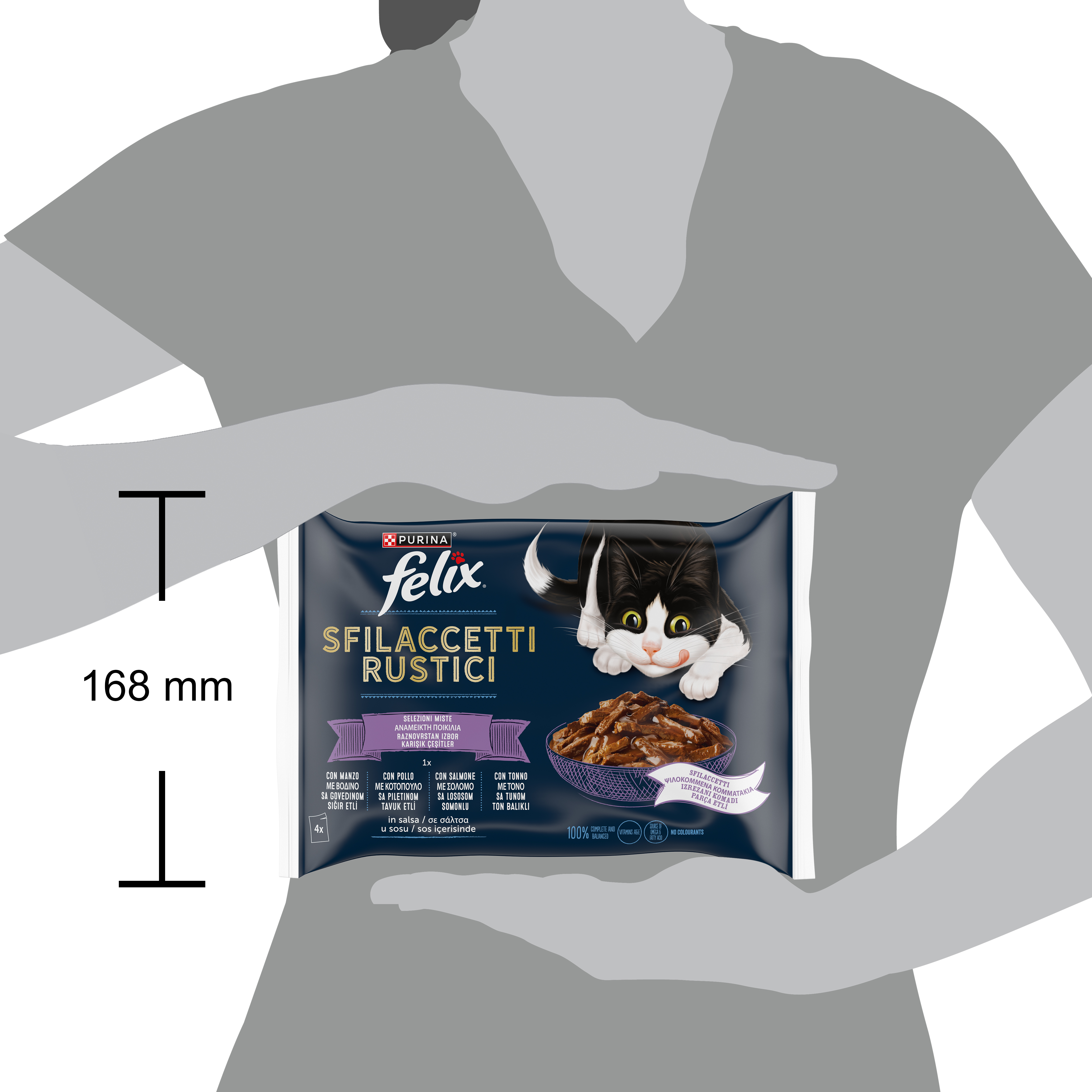 FELIX® Sfilaccetti Rustici - Selezioni Miste con Manzo, Pollo, Tonno, Salmone - 2022