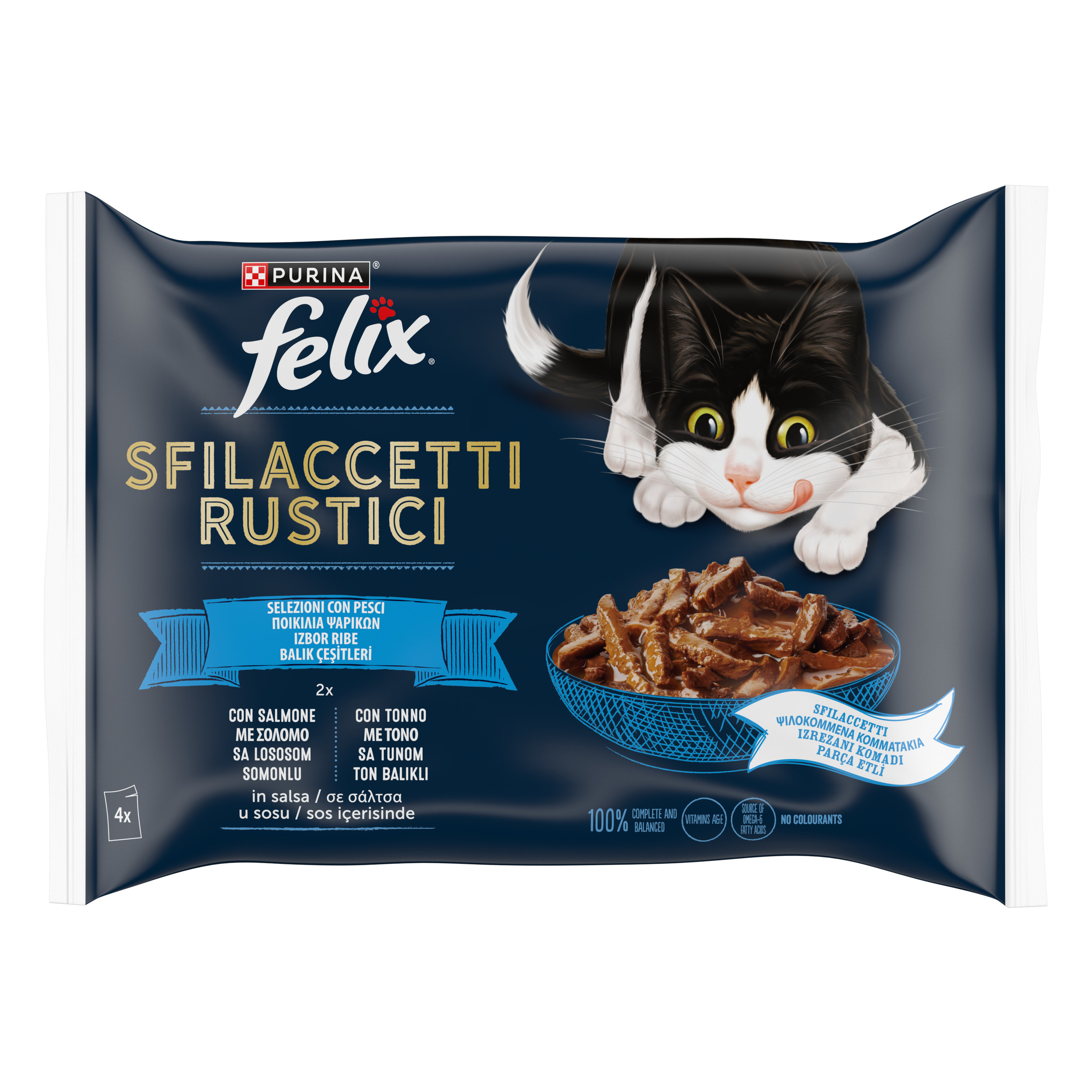FELIX® Sfilaccetti Rustici - Selezioni con pesci con Tonno, Salmone - 2022