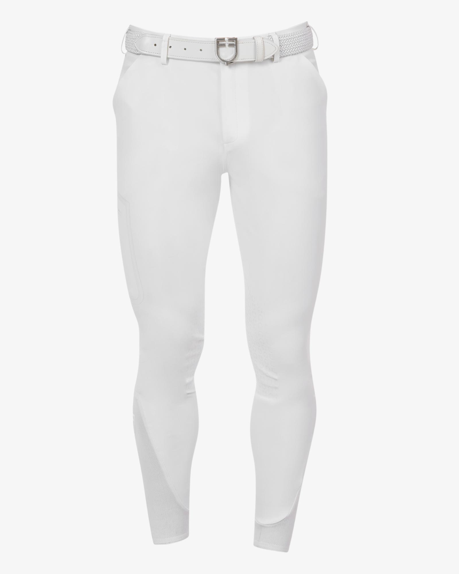 Pantalone slim fit uomo Equestro Ridertechnology cuciture termosaldate