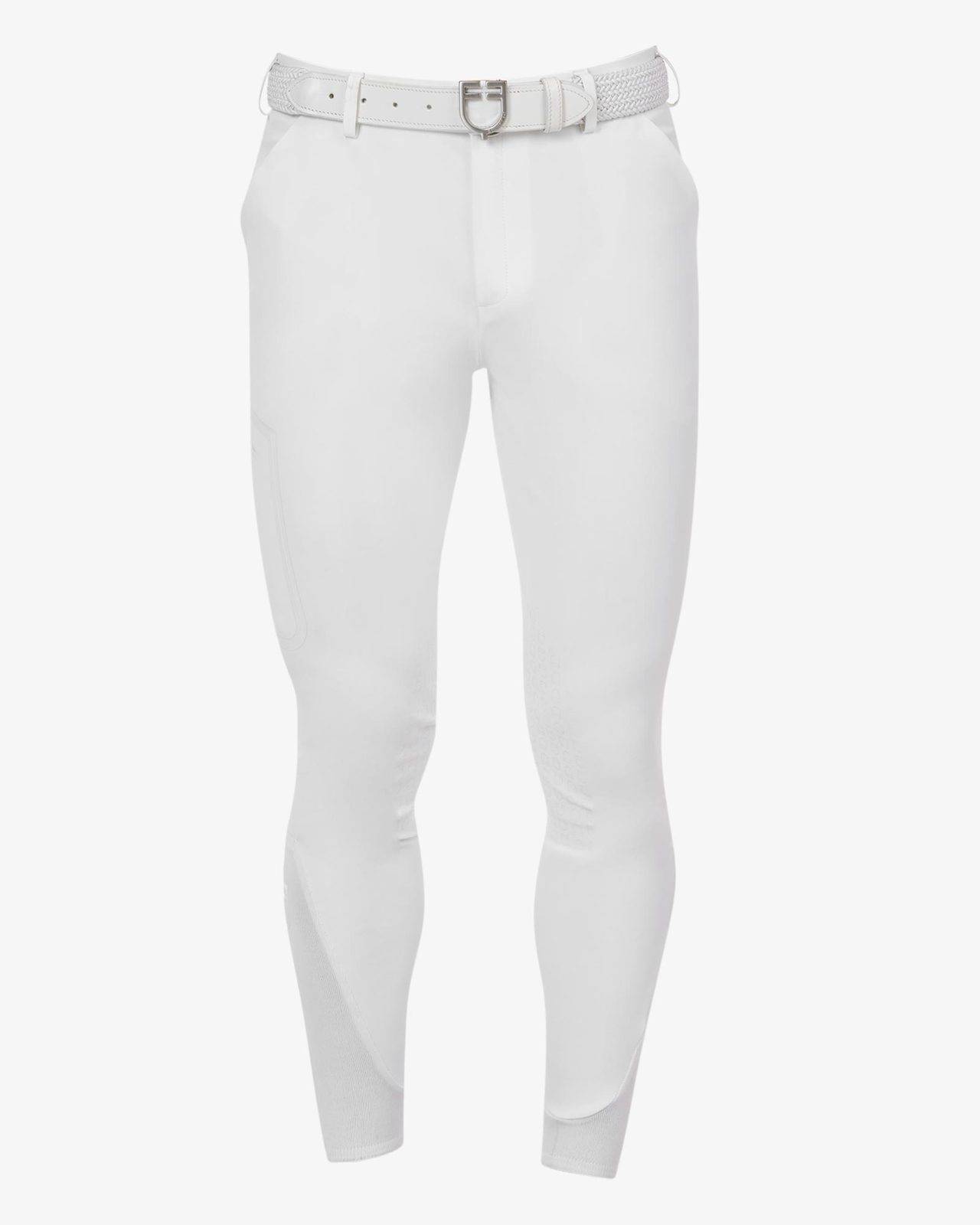 Pantalone slim fit uomo Equestro Ridertechnology cuciture termosaldate