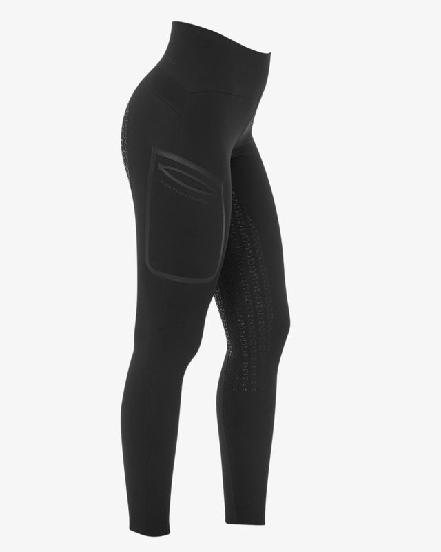 Leggings donna Equestro Ridertechnology vita alta full grip