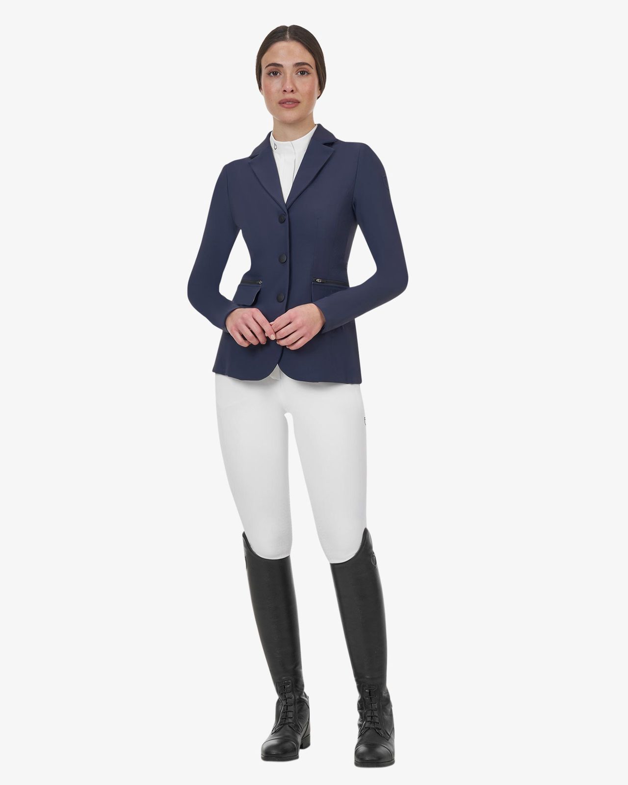 Giacca concorso donna Equestro Ridertechnology cuciture termosaldate