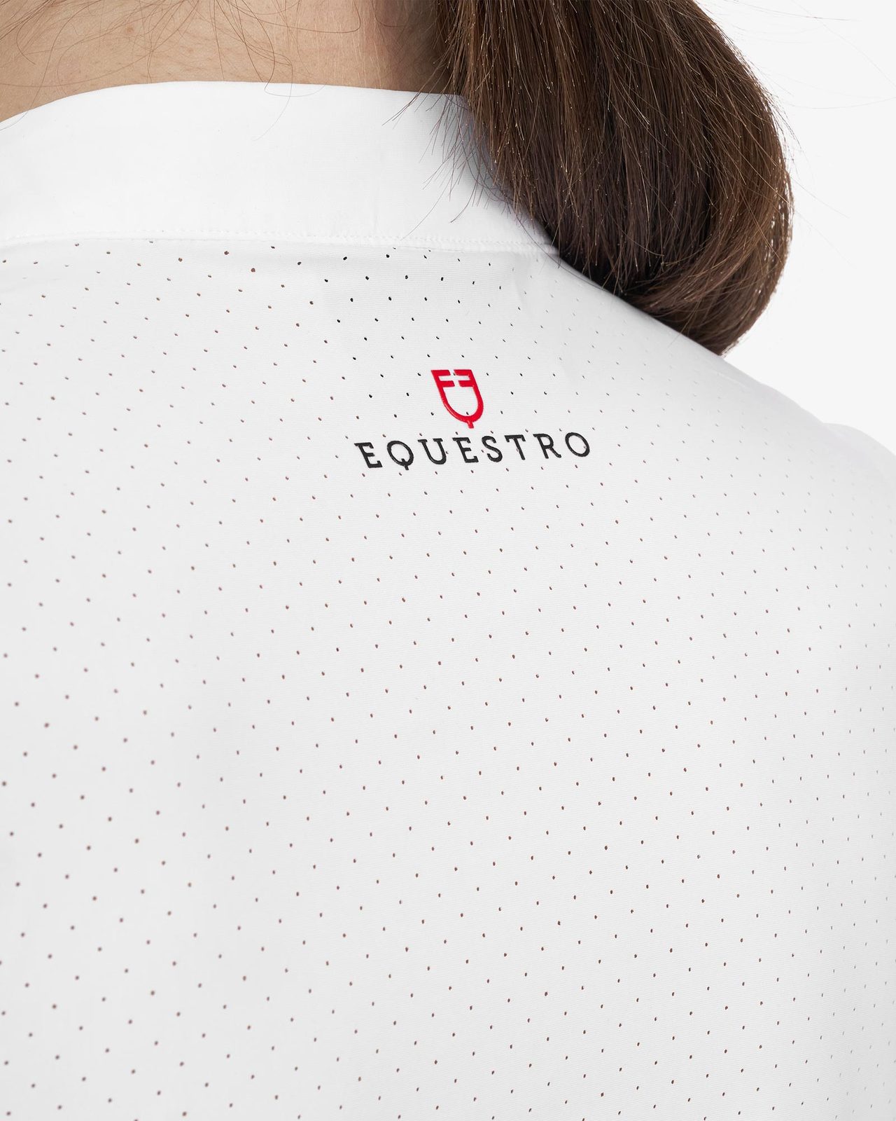 Polo concorso donna Equestro Ridertechnology manica corta