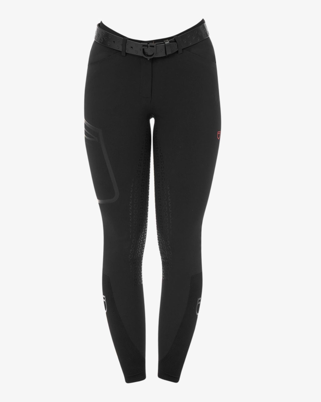 Pantalone slim fit donna Equestro Ridertechnology full grip