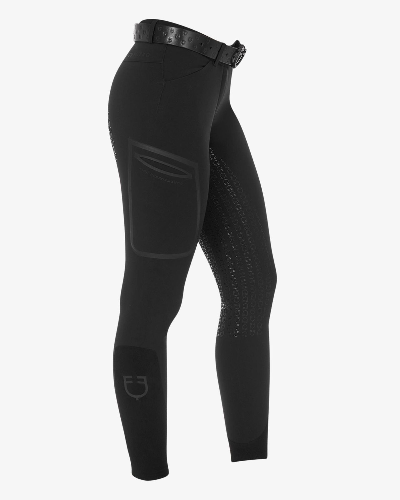 Pantalone slim fit donna Equestro Ridertechnology full grip
