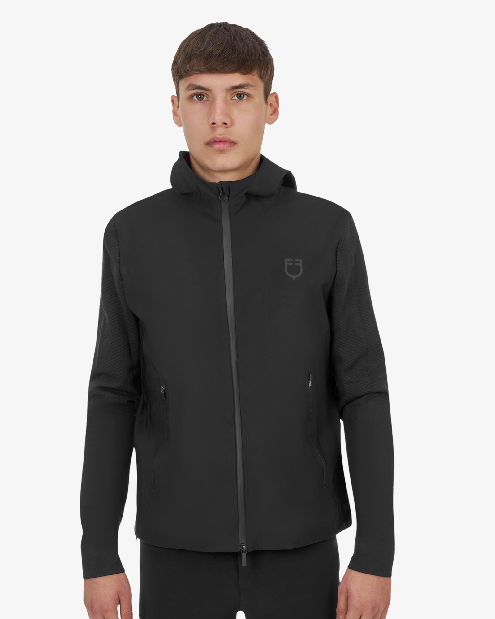 Equestro Ridertechnology men's technical hooded sweatshirt