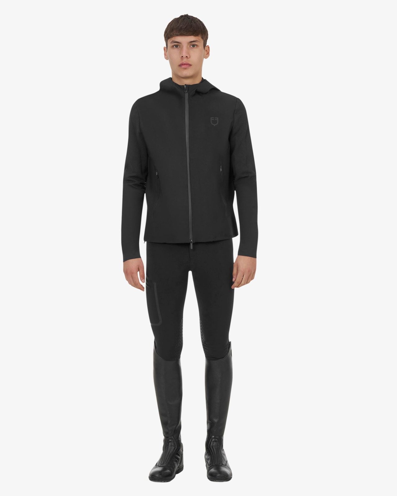 Equestro Ridertechnology men's technical hooded sweatshirt