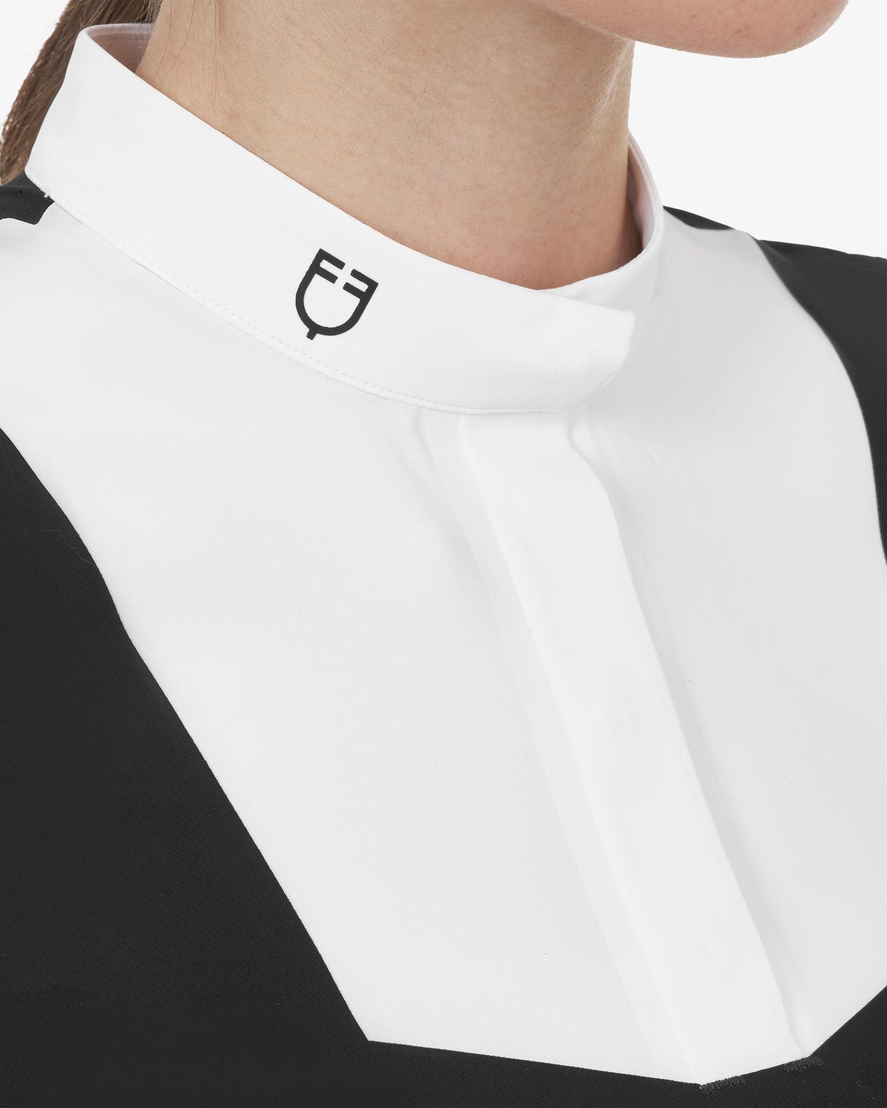 Polo concorso donna Equestro Ridertechnology manica corta